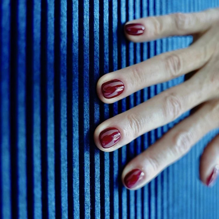 Panel akustyczny Sztruks — Granatowy