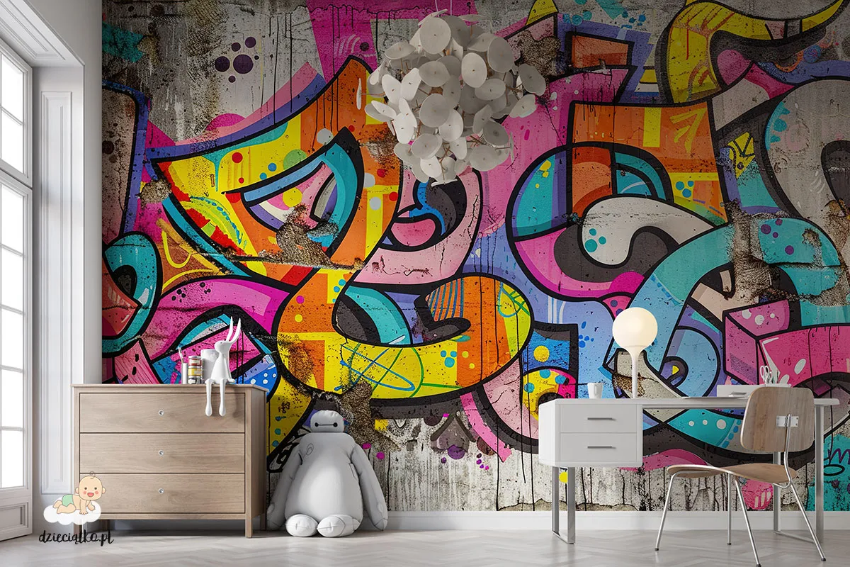 Fototapeta “Graffiti” — wizualizacja