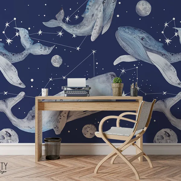 “Gwiezdny Ocean” — wizualizacja we wnętrzu