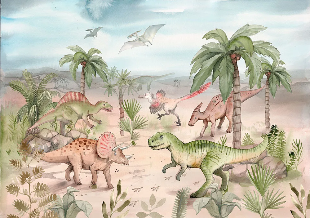 Fototapeta “Kraina Dinozaurów” 1