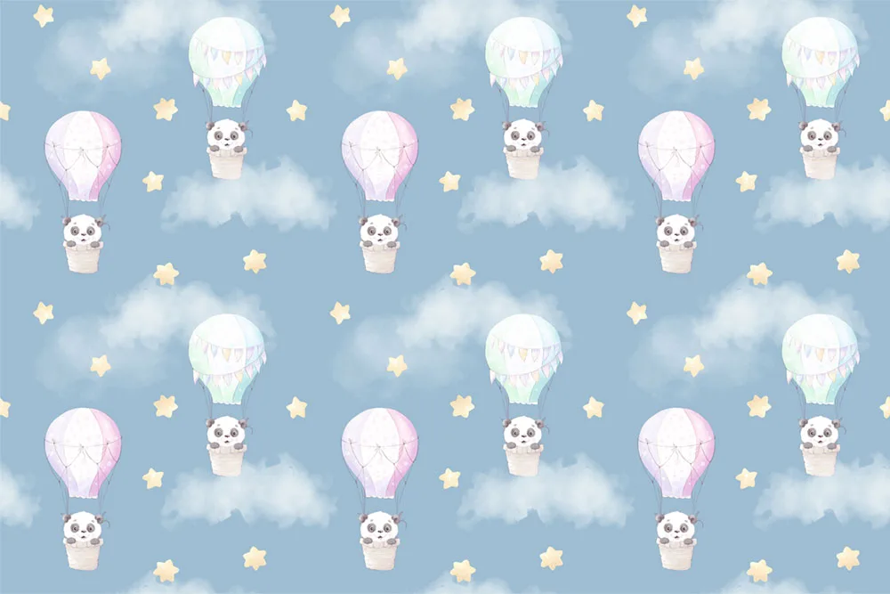 Fototapeta “Pandy w balonach” 1