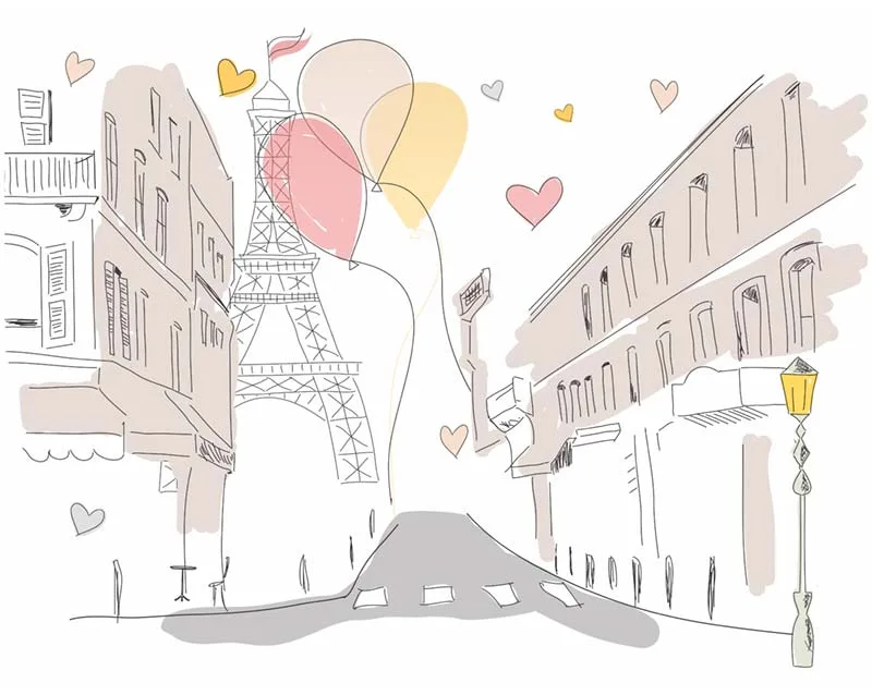 Fototapeta “Paryska opowieść” 1