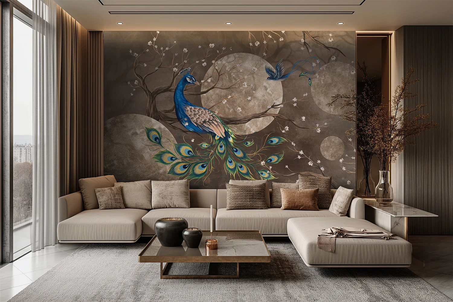Peacock — wizualizacja