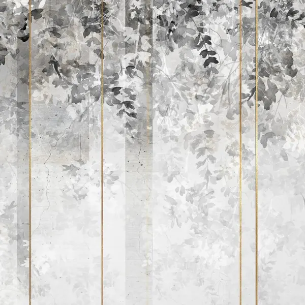 Abstract Flowers — wizualizacja we wnętrzu