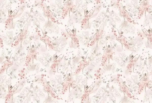 Ballerinas — wzór z bliska