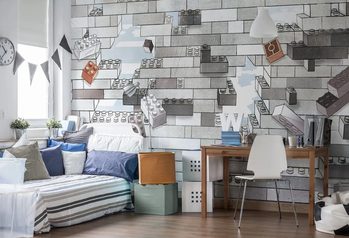 Blocks Mural 1