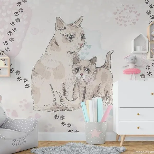 Cutty Cats Malumi — wizualizacja we wnętrzu
