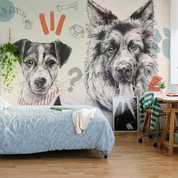 Doggies Malumi — wizualizacja we wnętrzu