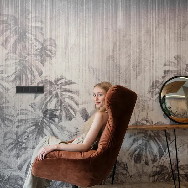 Exotic Monstera — wizualizacja we wnętrzu