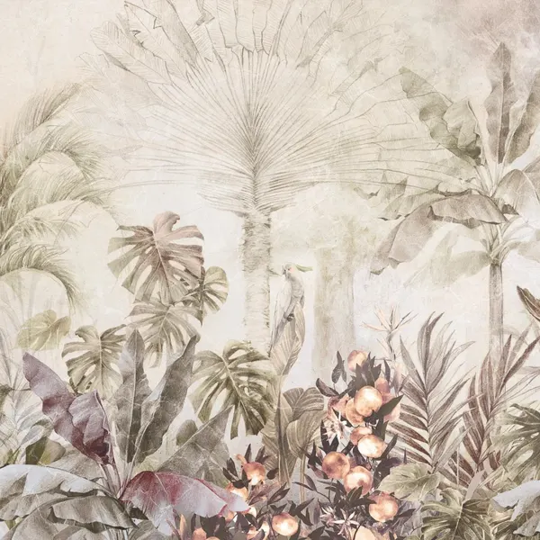 Exotic Paradise — wizualizacja we wnętrzu