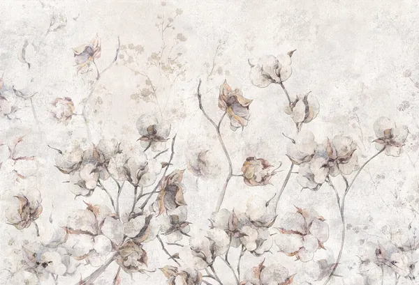 Fields Of Cotton — wzór z bliska