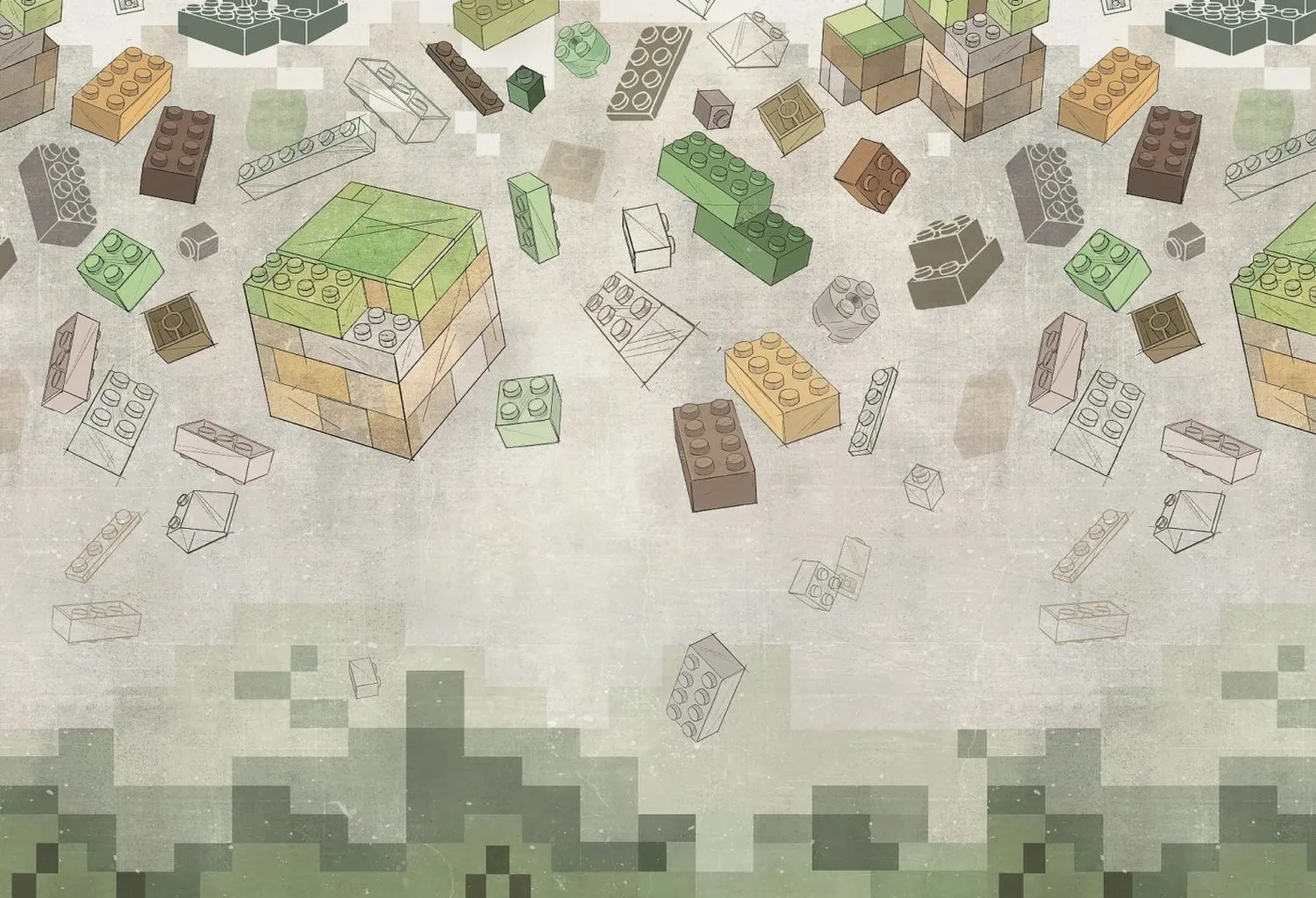 Green Blocks 3