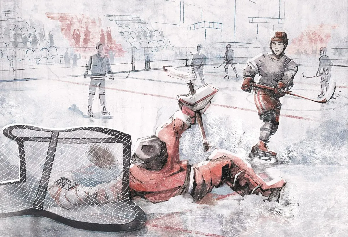 HOCKEY -blue 2