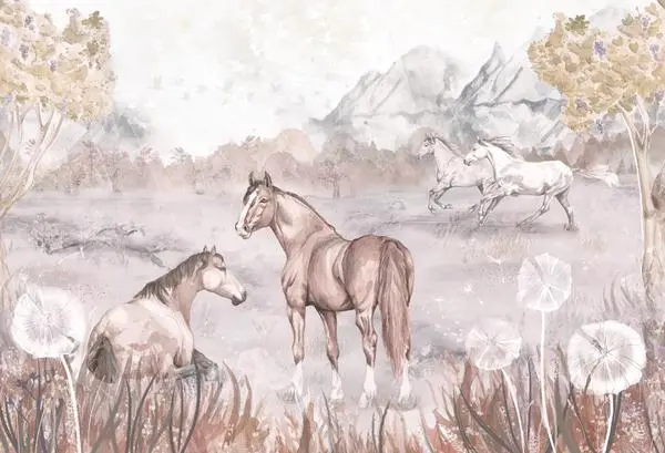 Horse Valley — wzór z bliska