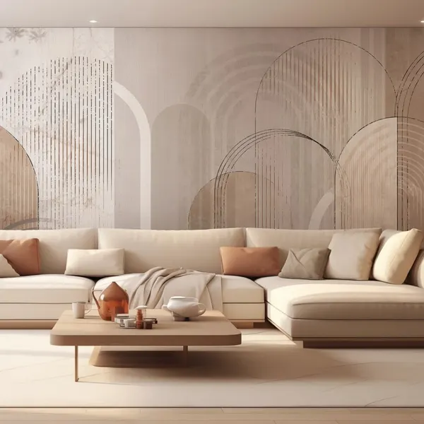 Modern Arches — wizualizacja we wnętrzu