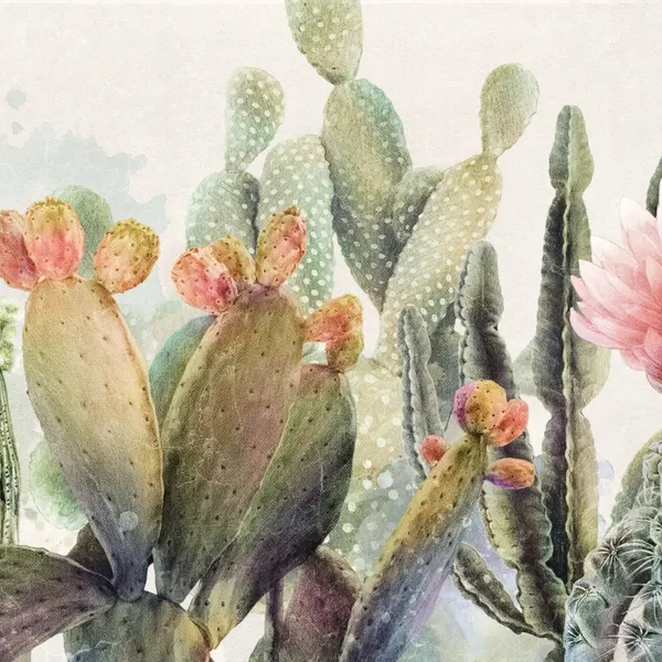 Opuntia — wizualizacja we wnętrzu
