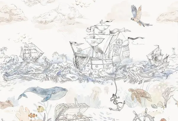 Skarb Piratów — wzór z bliska
