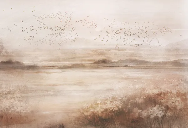Vista Amber — wzór z bliska