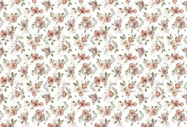 Wild Roses — wzór z bliska