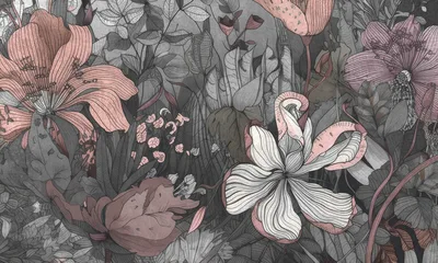 Bloosom — wzór z bliska