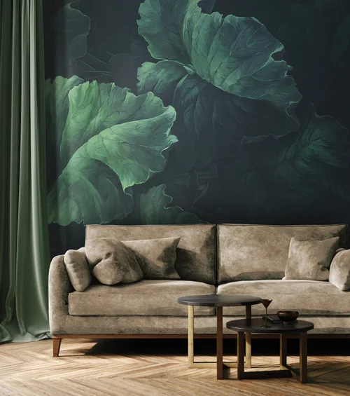 Green lush RAUV — wizualizacja we wnętrzu