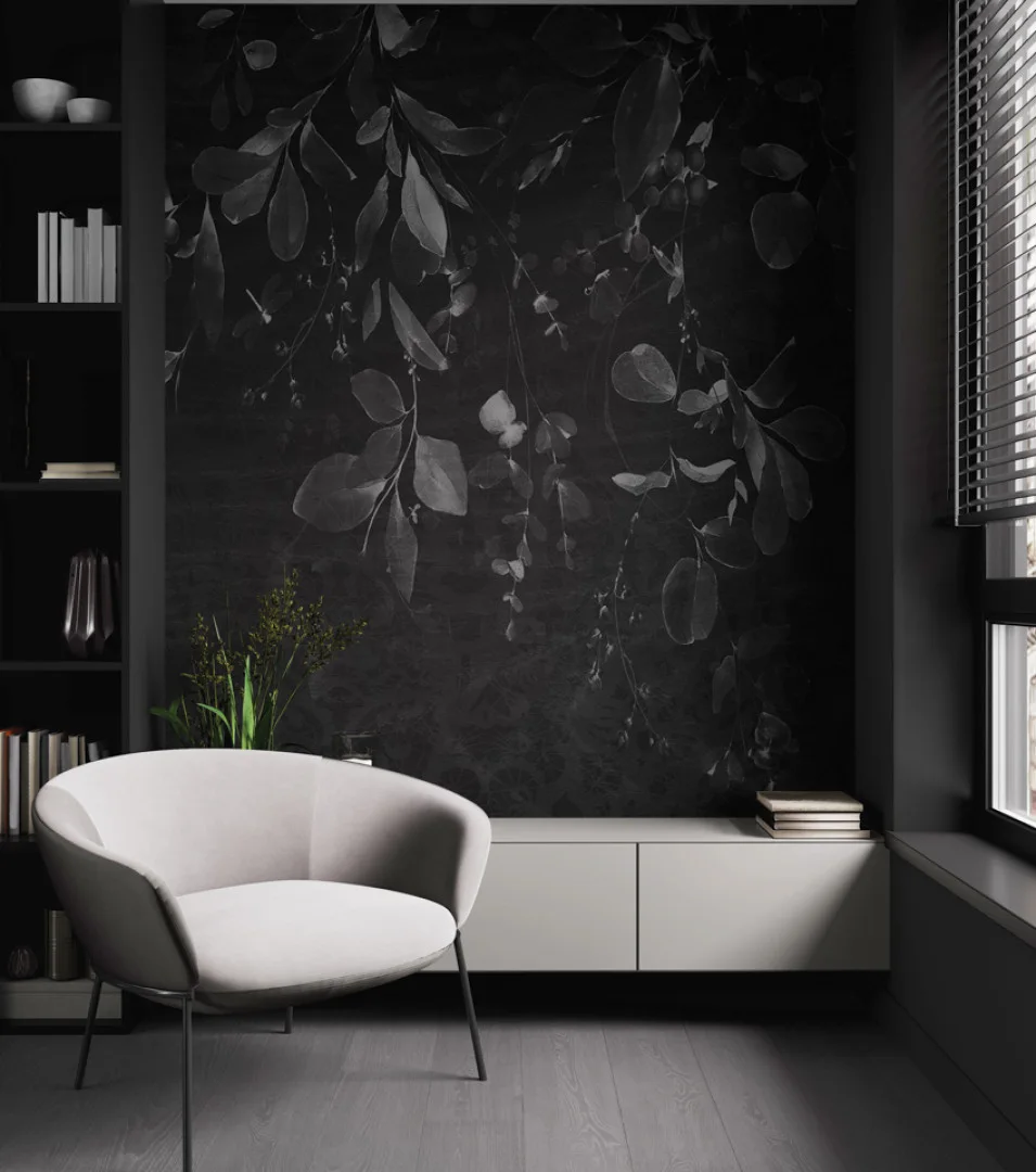 Hanging leaves — wizualizacja