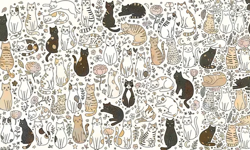 Happy Cats Warm Mix — wizualizacja we wnętrzu
