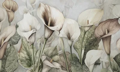 Lyrical garden — wzór z bliska