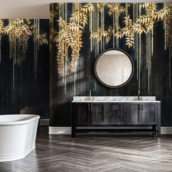 Aurum Wallcraft — wizualizacja we wnętrzu