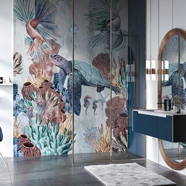 Coral Wallcraft — wizualizacja we wnętrzu