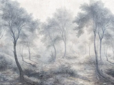Nebbia — wzór z bliska