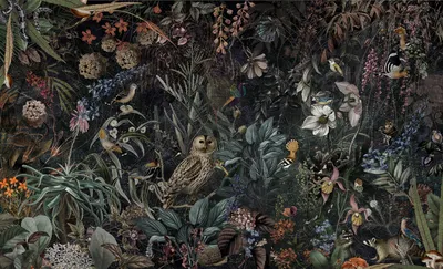 Botanica — wzór z bliska