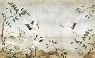 Hanami — wzór z bliska