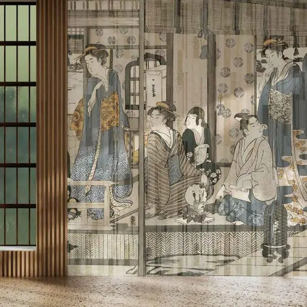 Kyoto Wall & More — wizualizacja we wnętrzu