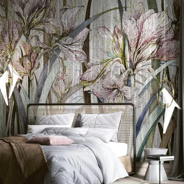 Amaryllis Wonderwall Studio — wizualizacja we wnętrzu