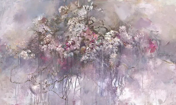 Amethyst — wzór z bliska