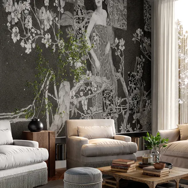 Cyrene Wonderwall Studio — wizualizacja we wnętrzu