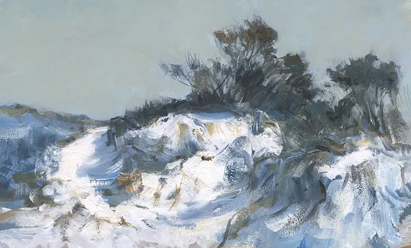 Glacier — wzór z bliska