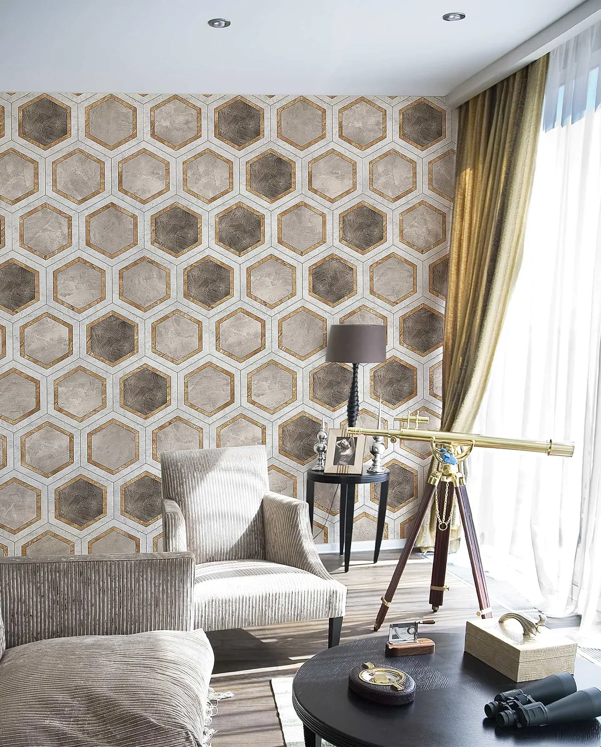 Honey Comb — wizualizacja