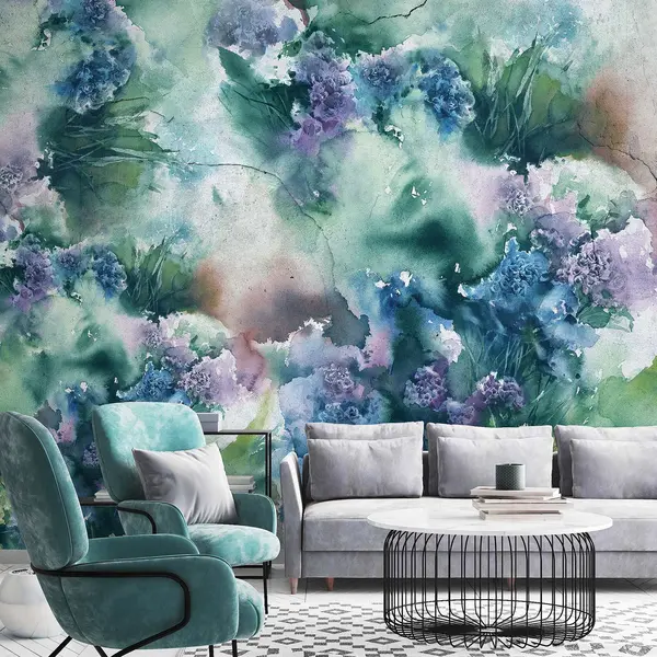 Limonium — wizualizacja we wnętrzu