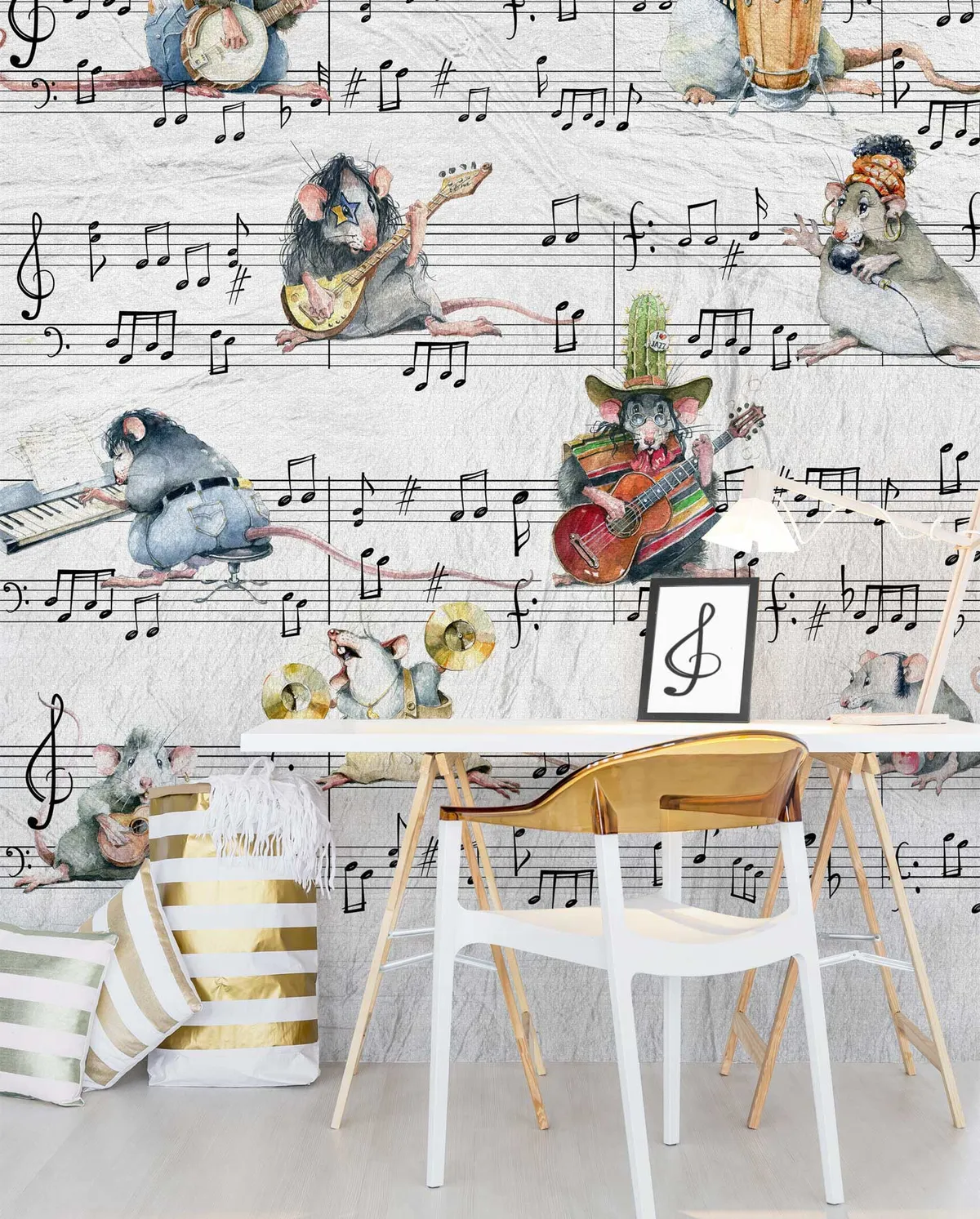 Mouse Jam — wizualizacja