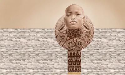 Sauda — wzór z bliska