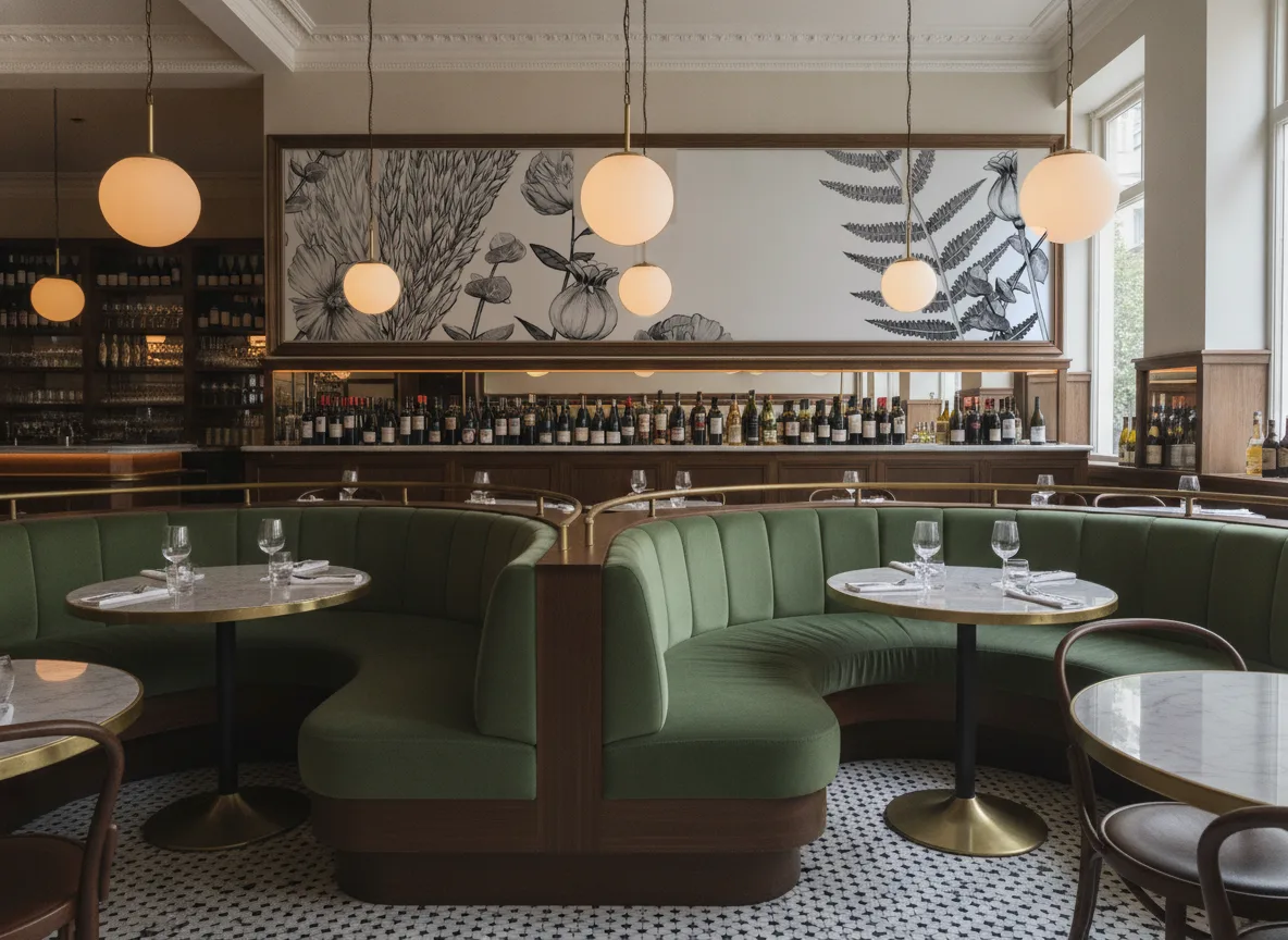 ELCOSION Panoramas — Bistro — pole nad zielonymi lożami
