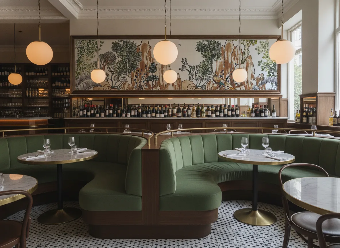 Hang Mua — Bistro — pole nad zielonymi lożami