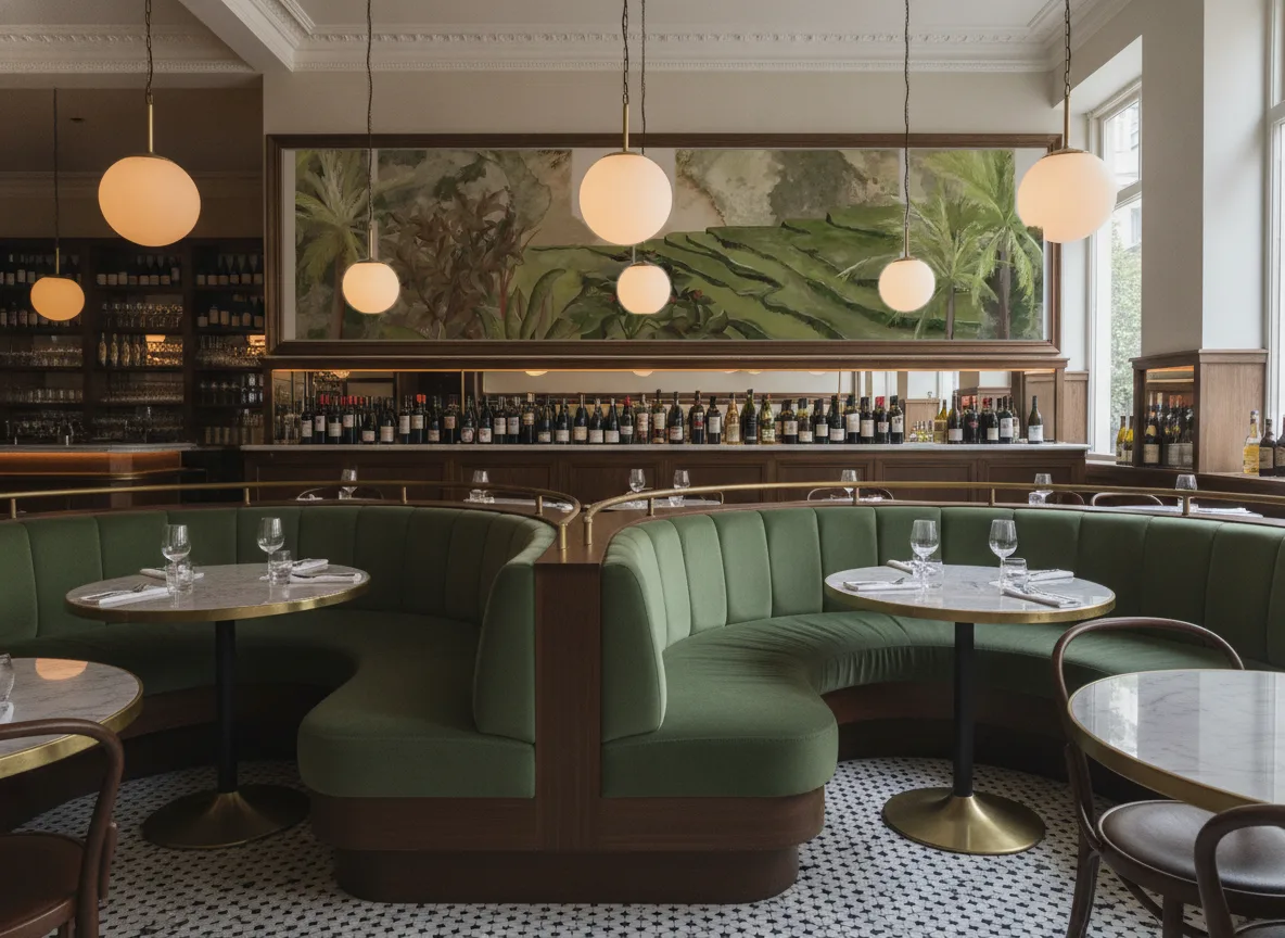 Hapao — Bistro — pole nad zielonymi lożami