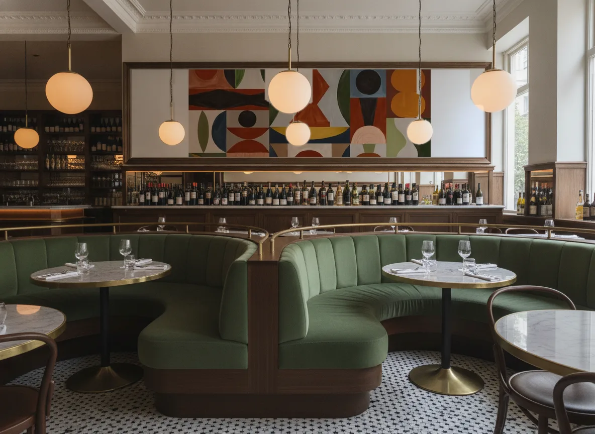 L'Atelier — Bistro — pole nad zielonymi lożami