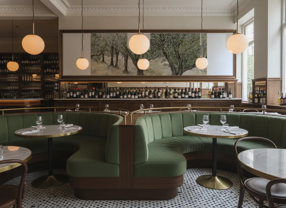 Lauris Int — Bistro — pole nad zielonymi lożami