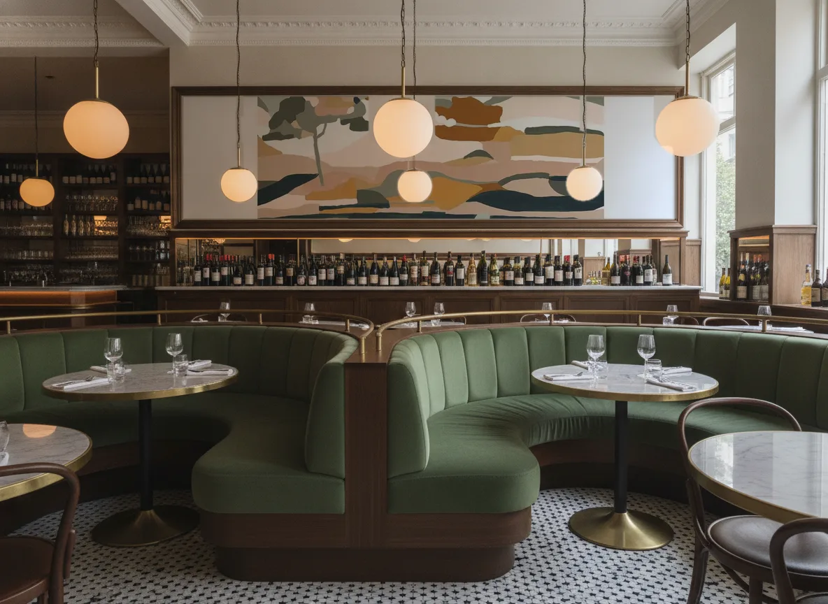 Le Bassin — Bistro — pole nad zielonymi lożami