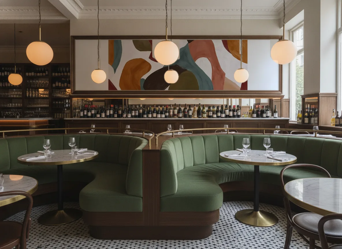 Mambo — Bistro — pole nad zielonymi lożami