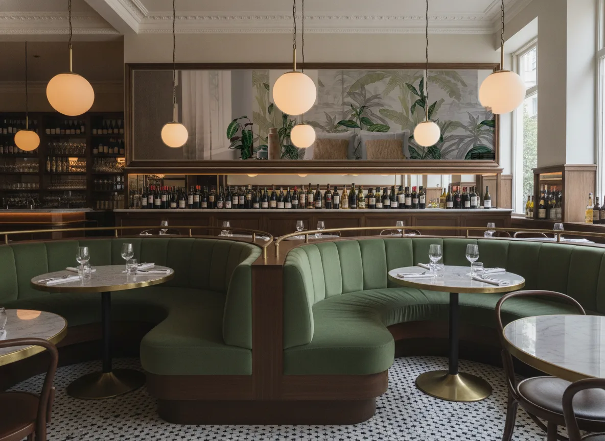 Olea — Bistro — pole nad zielonymi lożami